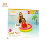 Intex Inflatable Baby Bath Tub Swimming Pool - 34 inch (Multicolor)