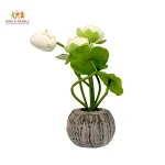 artificial lotus flower Bangladesh, white lotus plant decor BD, lotus flower pot artificial, indoor decorative plant Bangladesh, rustic flower pot decor BD, table top flower decoration Bangladesh, office desk plant decor BD, artificial white flower plant, maintenance free artificial plant, small home decor item BD, decorative lotus plant Bangladesh, modern indoor plant decor BD