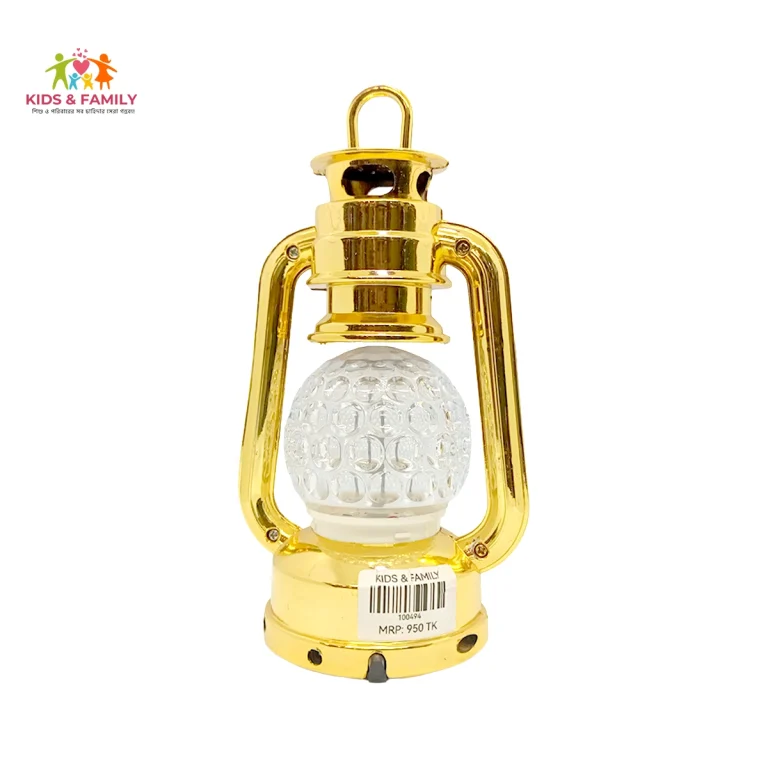 golden lantern light Bangladesh, decorative lantern BD, vintage table lamp Bangladesh, LED lantern decor BD, Eid decor light Bangladesh, Islamic home decor light BD, classic table lamp BD, premium showpiece light Bangladesh