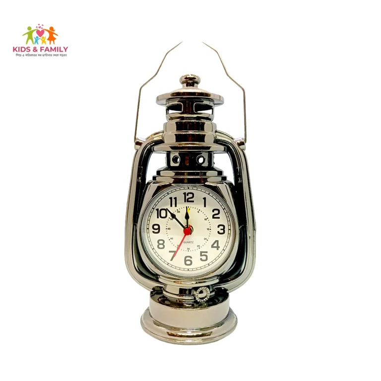 lantern style clock Bangladesh, vintage table clock BD, decorative desk clock Bangladesh, metal lantern clock BD, home decor clock Bangladesh, unique table clock BD, gift clock Bangladesh