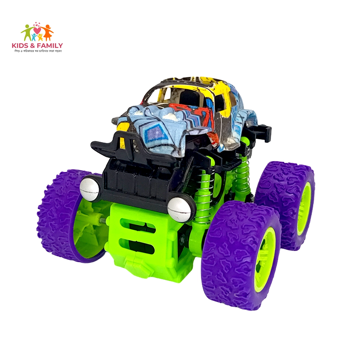 b21 Monster Truck Off-Road Toy – Big Wheel Action Car for Kids - Image 1