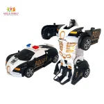 Transforming Police Robot Car – 2-in-1 Action Toy for Kids